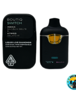Boutiq SWITCH Liquid Live Diamonds Vape (5 VAPES) (2 grams – 12 options) - Boutiq switch